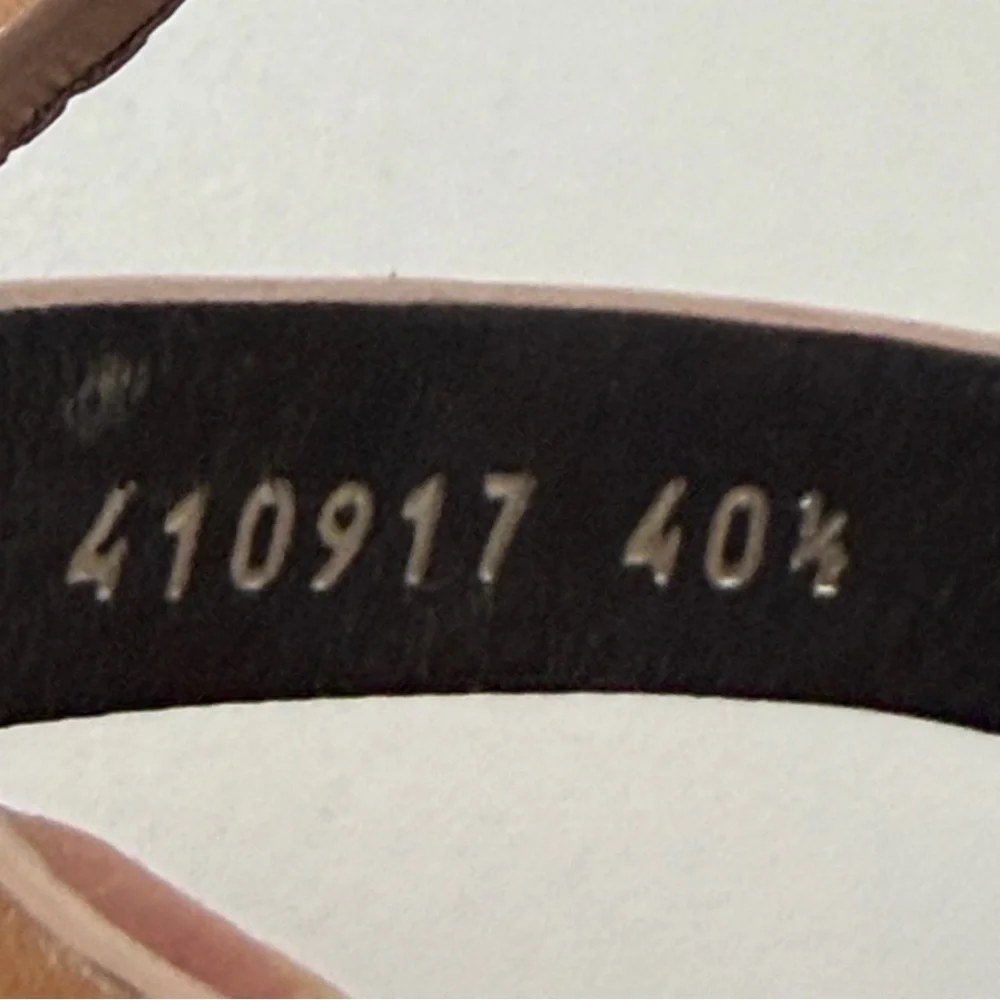 Balenciaga Tan Studded Gladiator Sandals - Picture 10 of 11